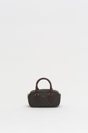 Monogram Çapraz Askılı Çanta - Kahve