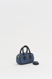Monogram Crossbody Bag - Navy