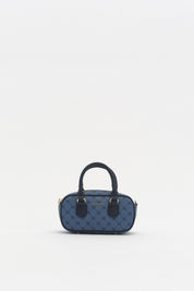 Monogram Crossbody Bag - Navy