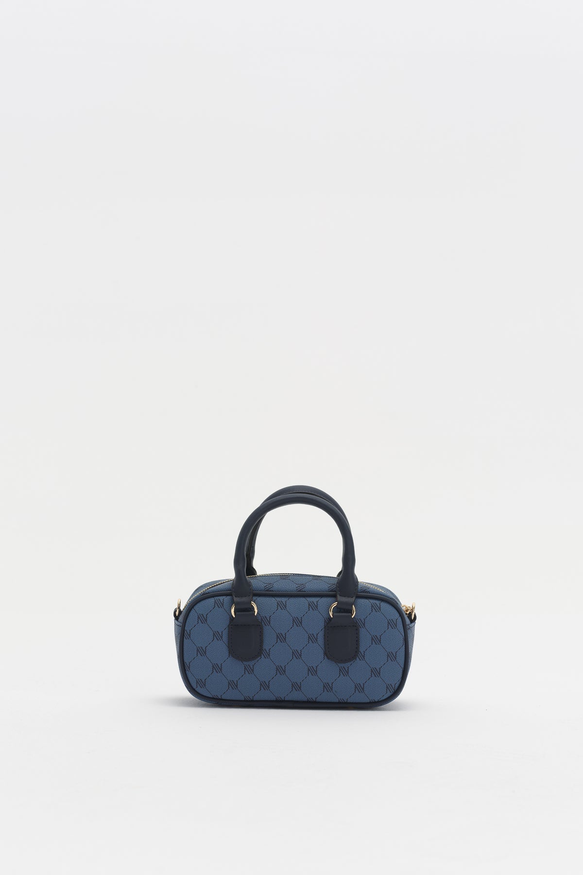 Monogram Crossbody Bag - Navy