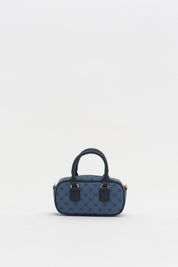 Monogram Crossbody Bag - Navy