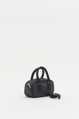 Monogram Crossbody Bag - Black