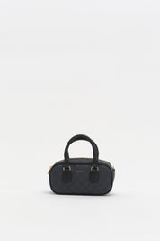 Monogram Crossbody Bag - Black