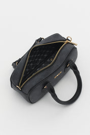 Monogram Crossbody Bag - Black