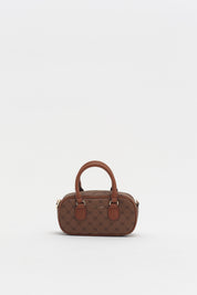 Monogram Çapraz Askılı Çanta - Taba