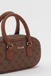Monogram Çapraz Askılı Çanta - Taba