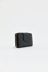Monogram Wallet - Black