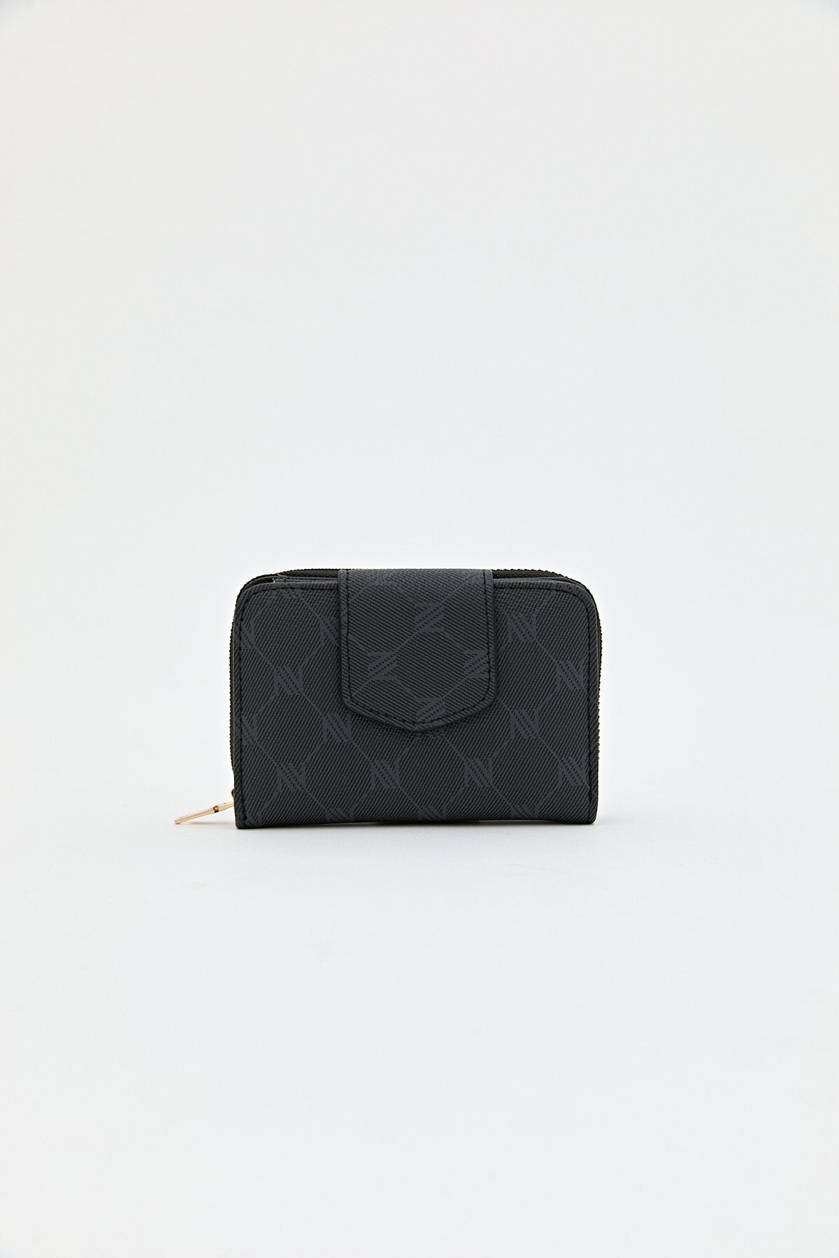Monogram Wallet - Black