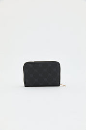 Monogram Wallet - Black