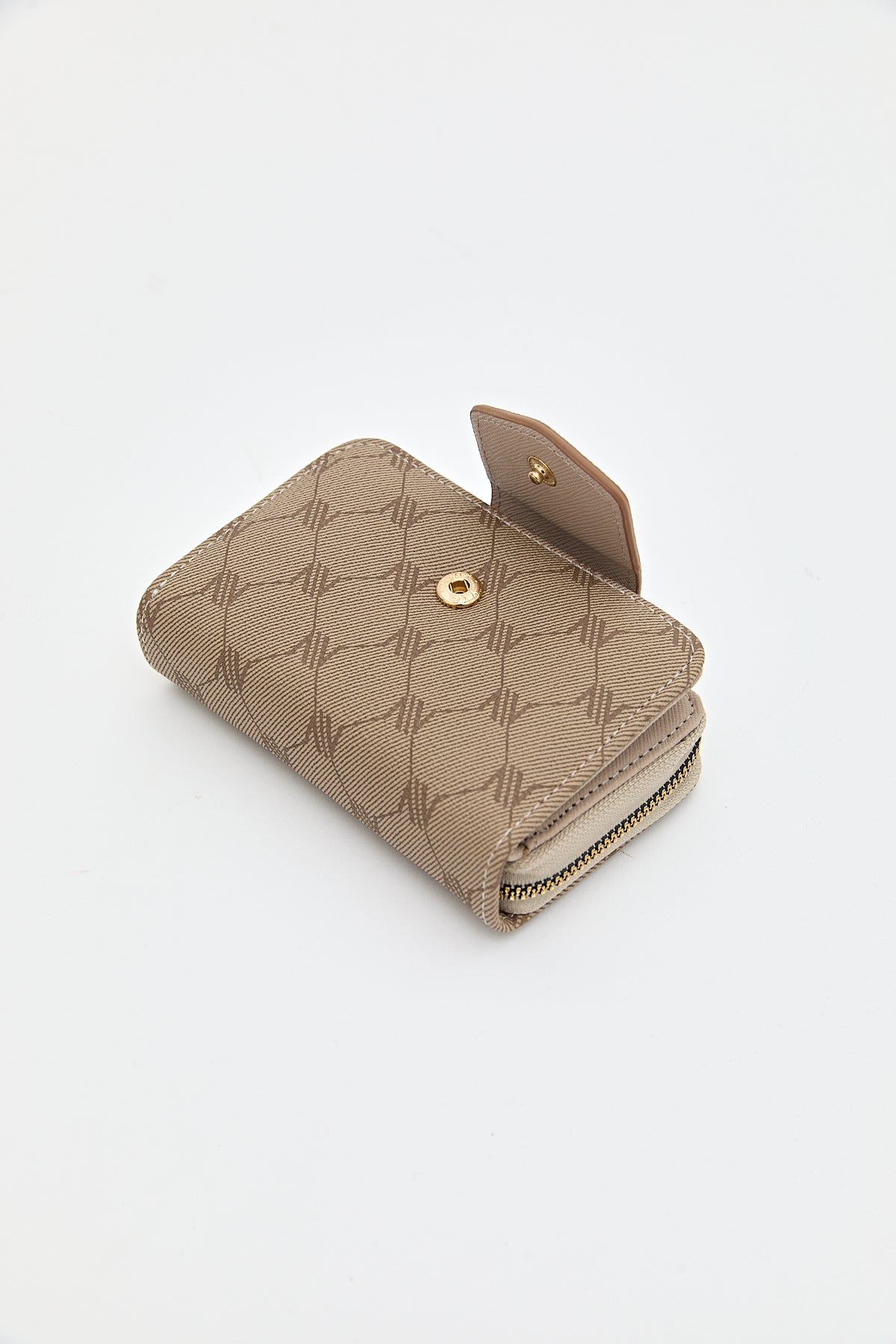 Monogram Wallet - Mink