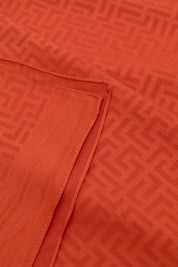 Monogram Pattern Scarf - Tan