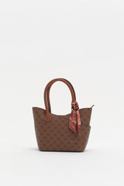 Monogram Handbag - Tan