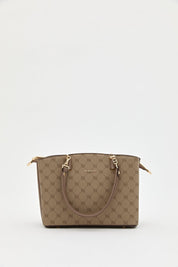 Monogram Shopper Çanta - Bej
