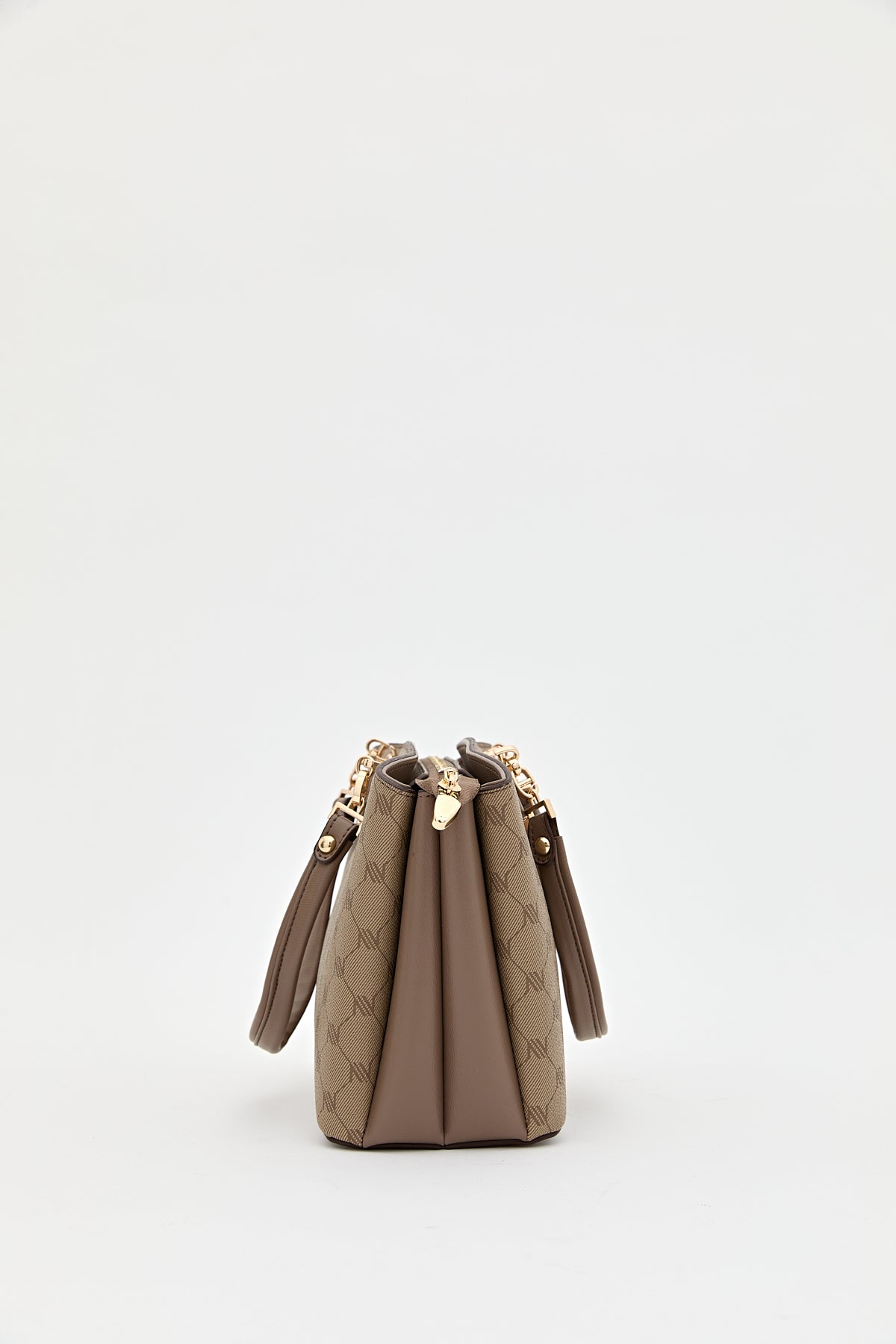 Monogram Shopper Çanta - Bej