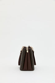 Monogram Shopper Çanta - Kahve