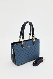 Monogram Shopper Çanta - Lacivert