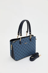Monogram Shopper Çanta - Lacivert