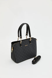 Monogram Shopper Çanta - Siyah