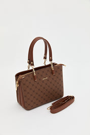 Monogram Shopper Çanta - Taba