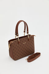 Monogram Shopper Çanta - Taba