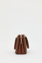 Monogram Shopper Çanta - Taba
