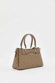 Monogram Tote Çanta - Bej