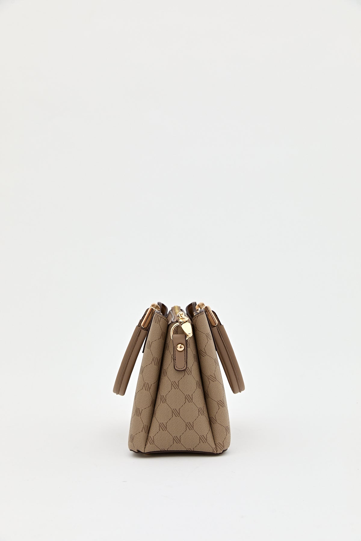 Monogram Tote Çanta - Bej