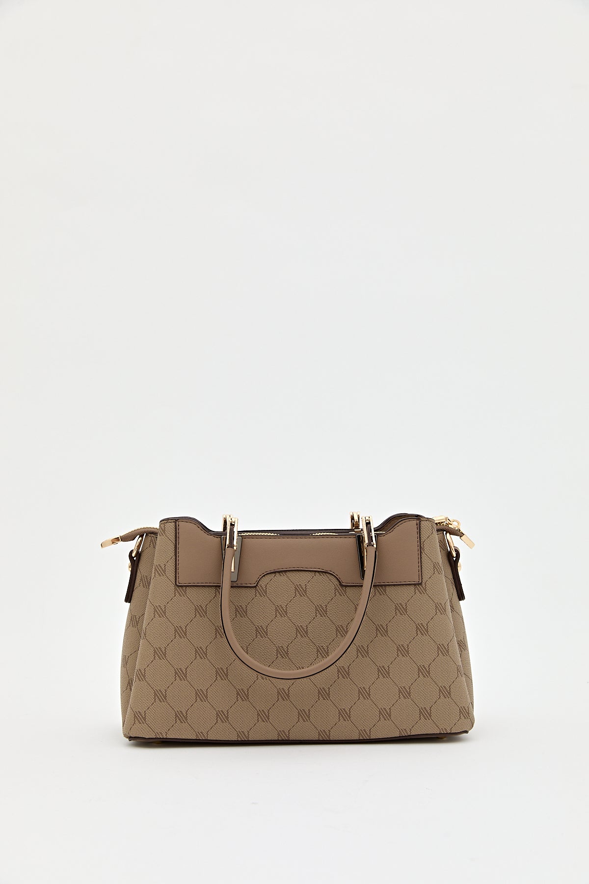 Monogram Tote Çanta - Bej