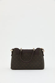 Monogram Tote Çanta - Kahve