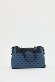 Monogram Tote Çanta - Lacivert