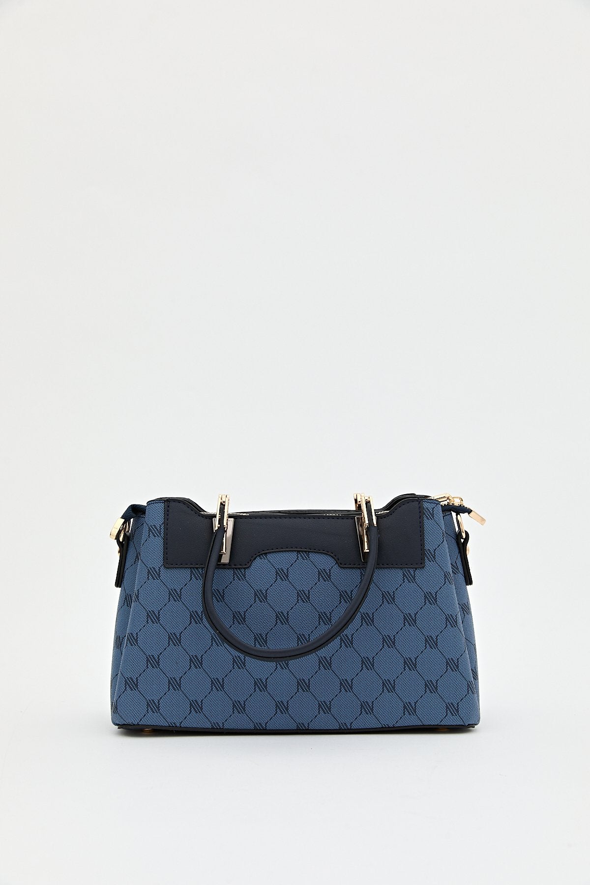 Monogram Tote Çanta - Lacivert