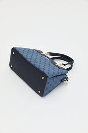 Monogram Tote Çanta - Lacivert