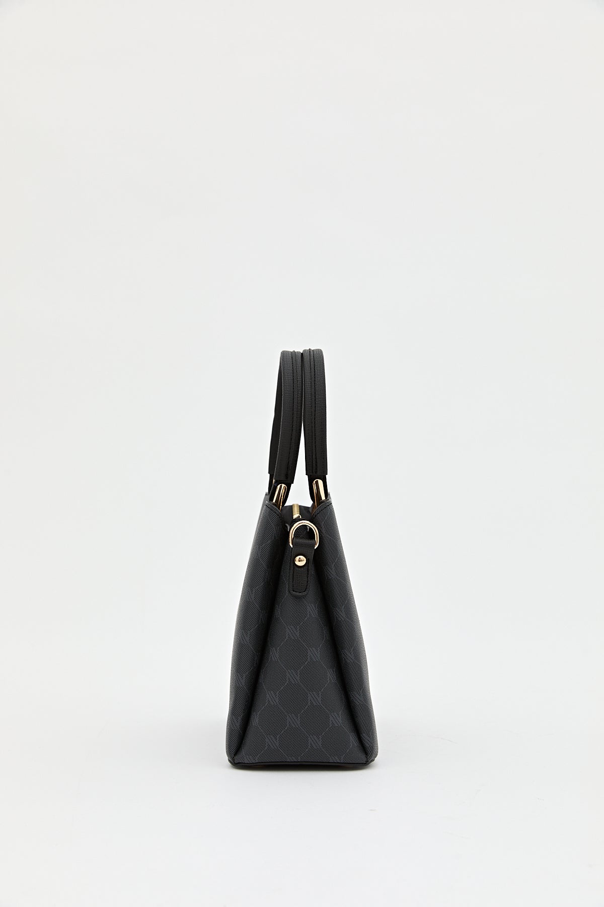 Monogram Tote Bag - Black