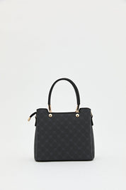Monogram Tote Bag - Black