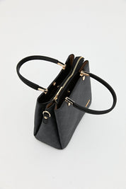 Monogram Tote Bag - Black