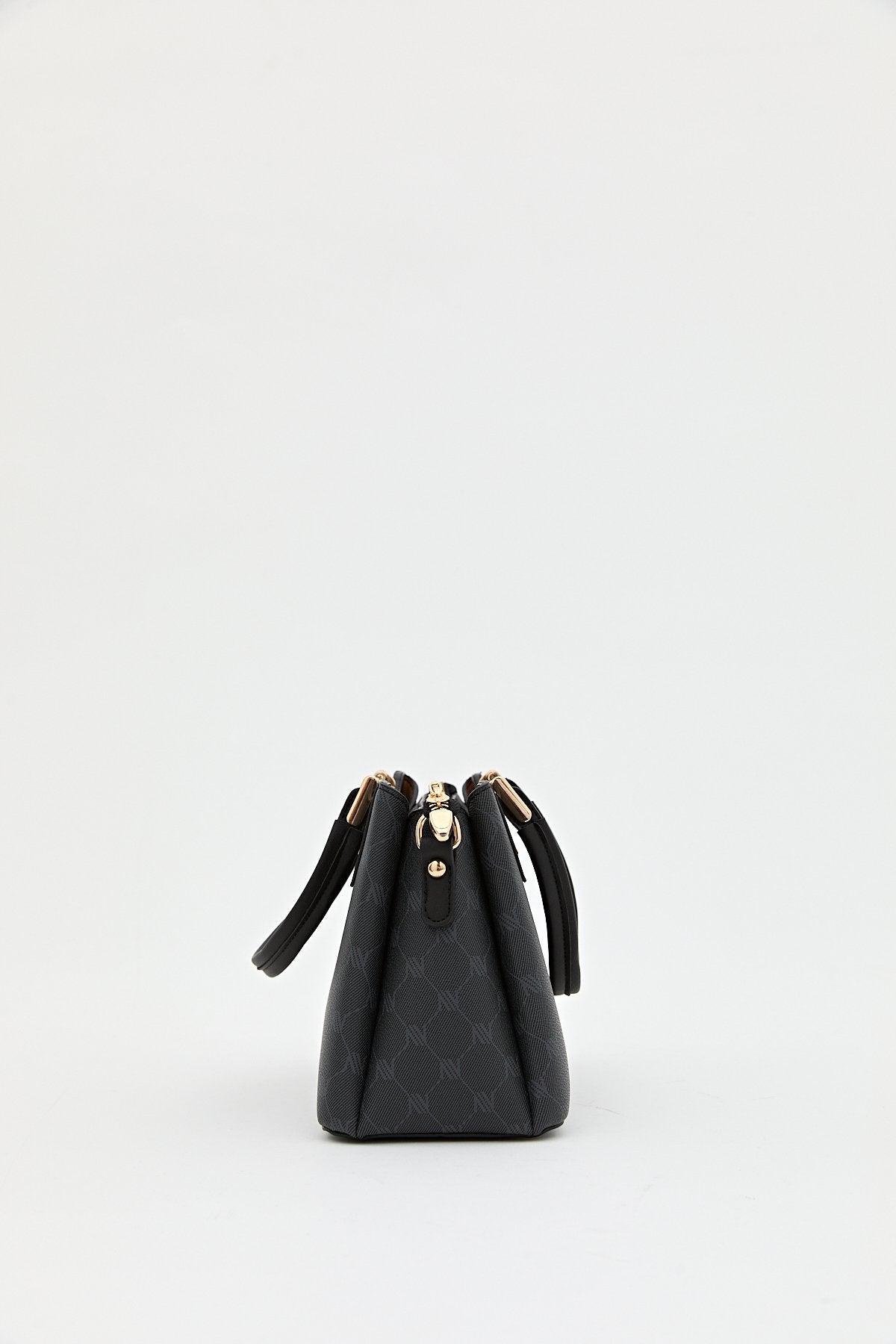 Monogram Tote Çanta - Siyah