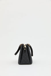 Monogram Tote Çanta - Siyah