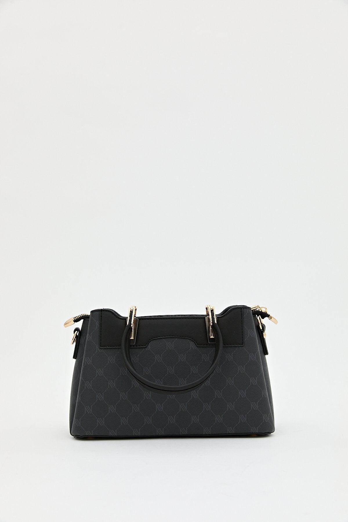Monogram Tote Çanta - Siyah