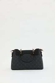Monogram Tote Çanta - Siyah