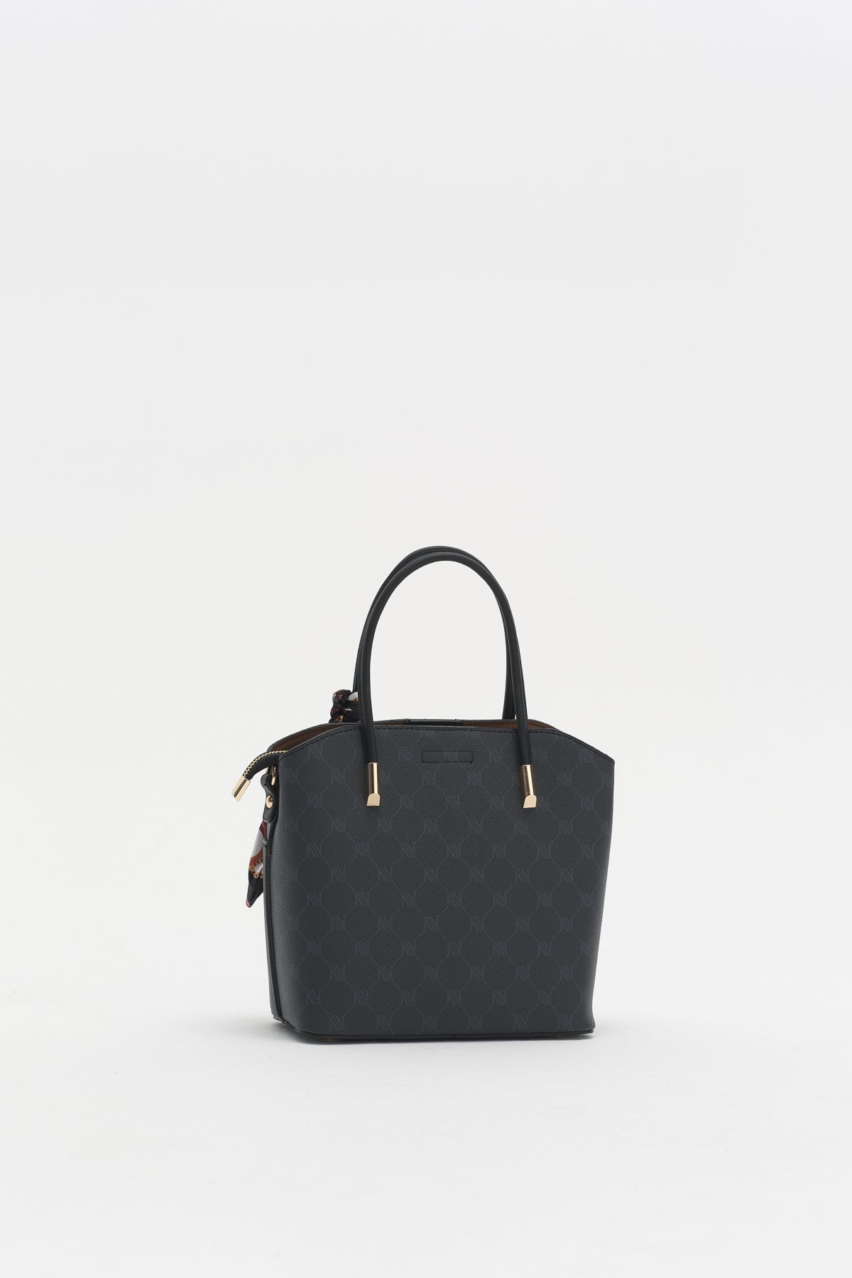 Monogram Tote Bag - Black