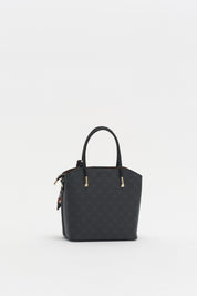 Monogram Tote Bag - Black