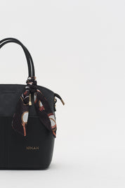 Monogram Tote Bag - Black