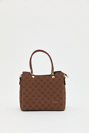 Monogram Tote Çanta - Taba