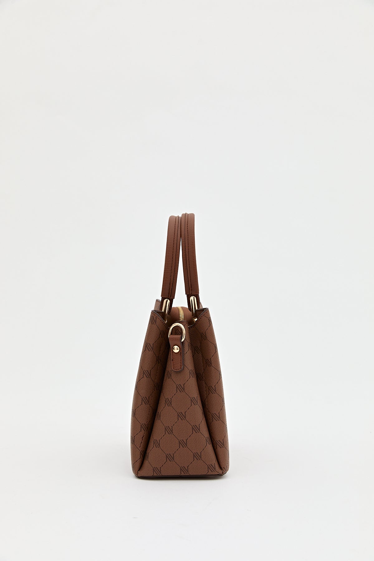 Monogram Tote Çanta - Taba