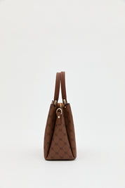 Monogram Tote Çanta - Taba