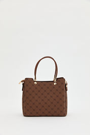 Monogram Tote Çanta - Taba