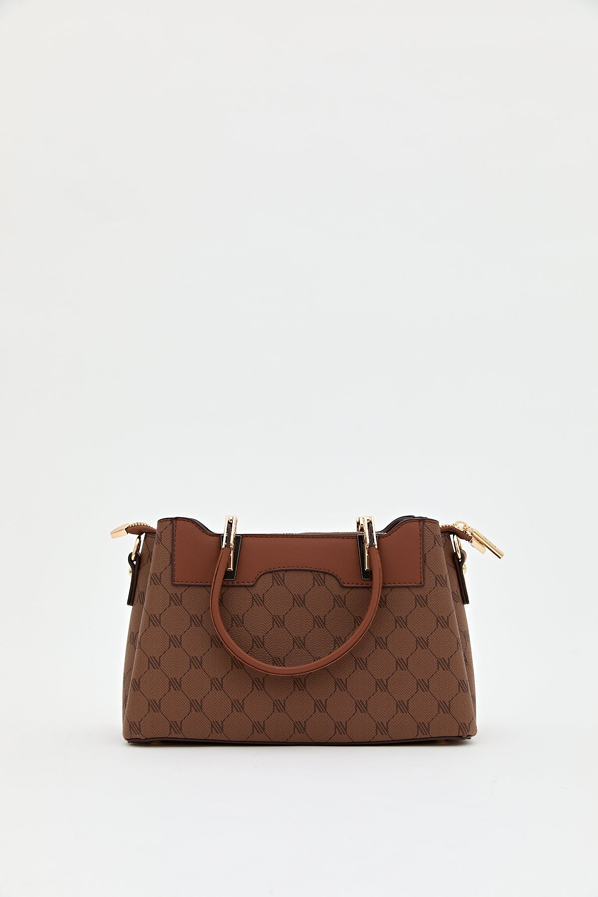 Monogram Tote Çanta - Taba