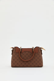 Monogram Tote Çanta - Taba