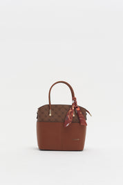 Monogram Tote Bag - Tan