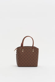 Monogram Tote Bag - Tan